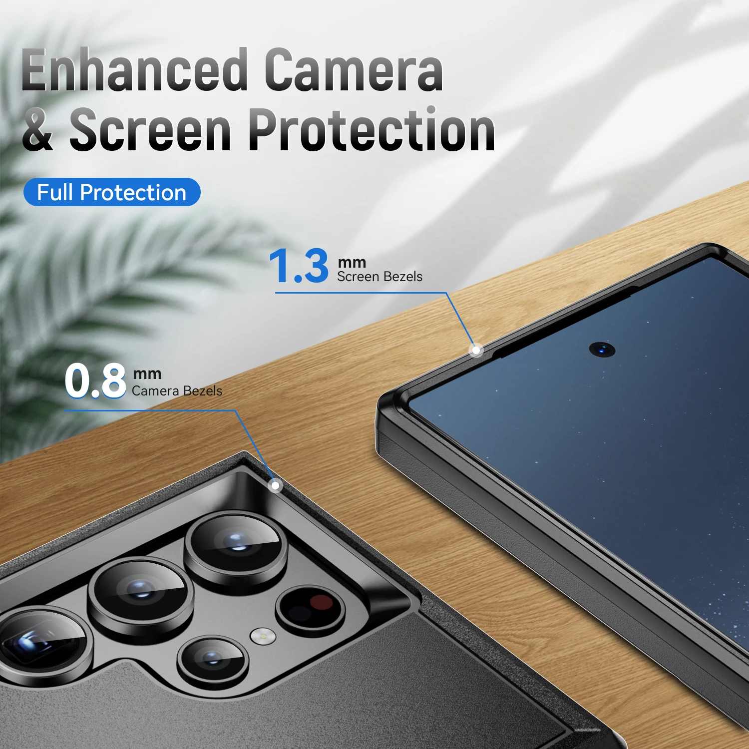 Enhanced Military-Grade Shockproof Dual-Layer Protective Case
