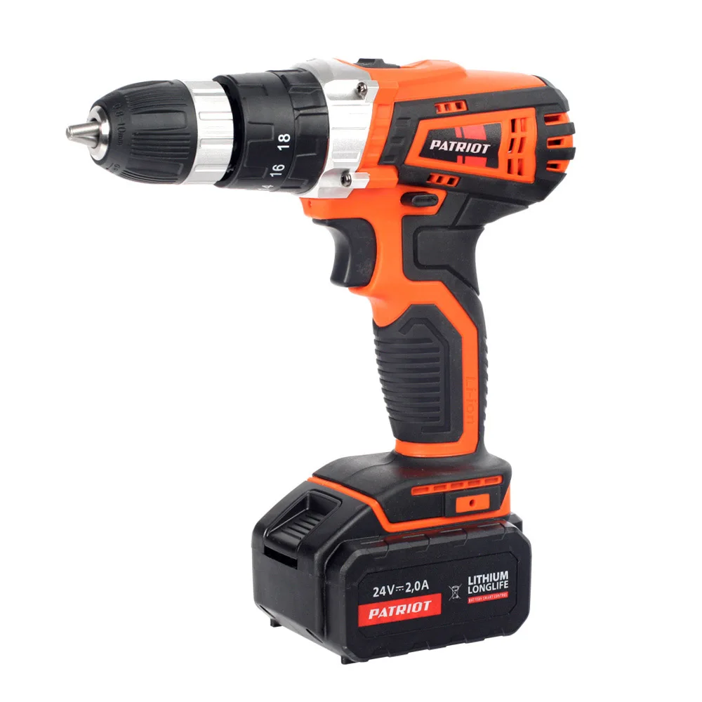 Cordless drill screwdriver PATRIOT BR 241Li h The Onecordless drill