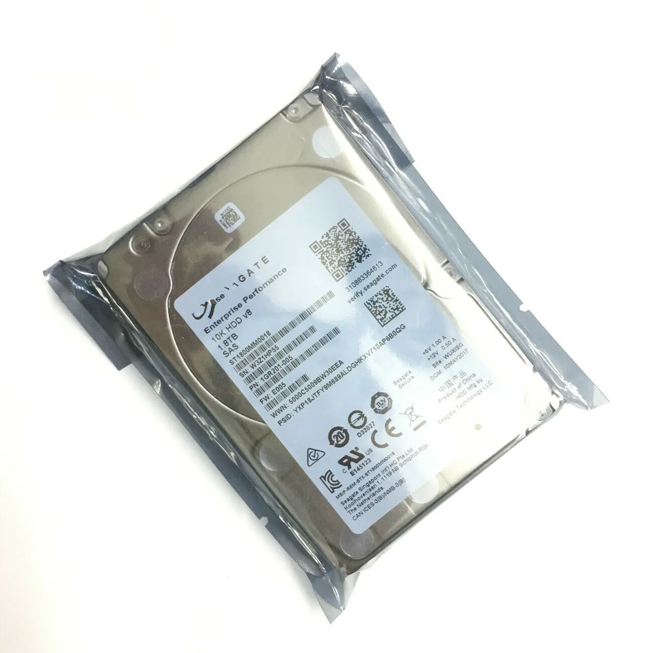 

FOR ST1800MM0018 Enterprise 10K V8 1.8TB 12Gb/S SAS 2.5'' HDD