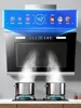 Kitchen new style  Range Hood Household Rental Room Drainage Kitchen Ventilator Large Suction Exhaust Hood 2