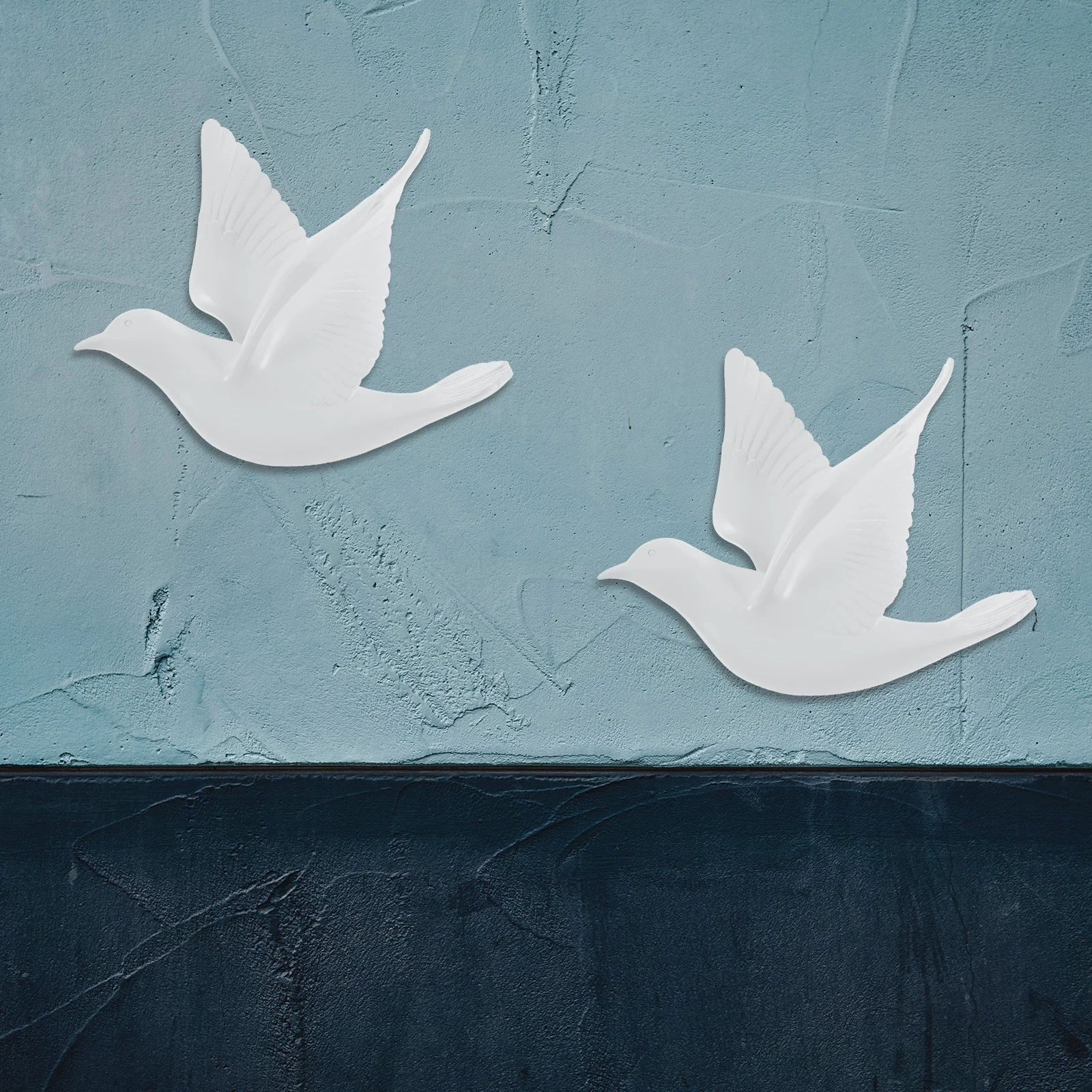 

3D Bird Wall Sculpture Nordic Bird Wall Ornament Swallow Dove Wall Sculpture