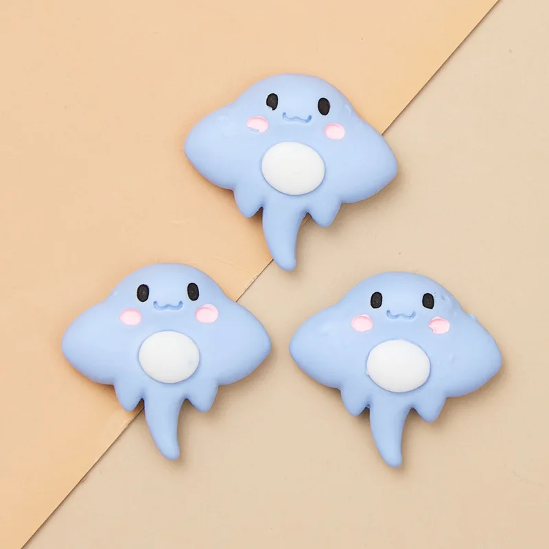 Kawaii Ocean Marine Serie Krabbenwal U-Boot Harz Cabochons Flatback Scrapbook Handwerk DIY Handyhüllen Schmuck Zubehör – Detail 13