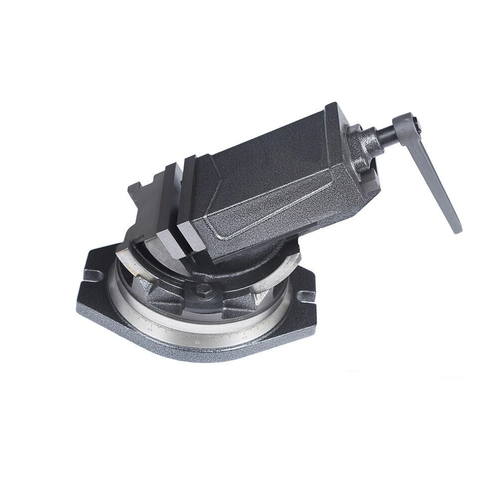 100MM Milling Machine Vise QHK100 Tilting Vice Swivel Base For Drilling Milling Machine 3