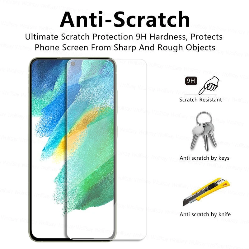 4-in-1 Tempered Glass Screen Protector Film