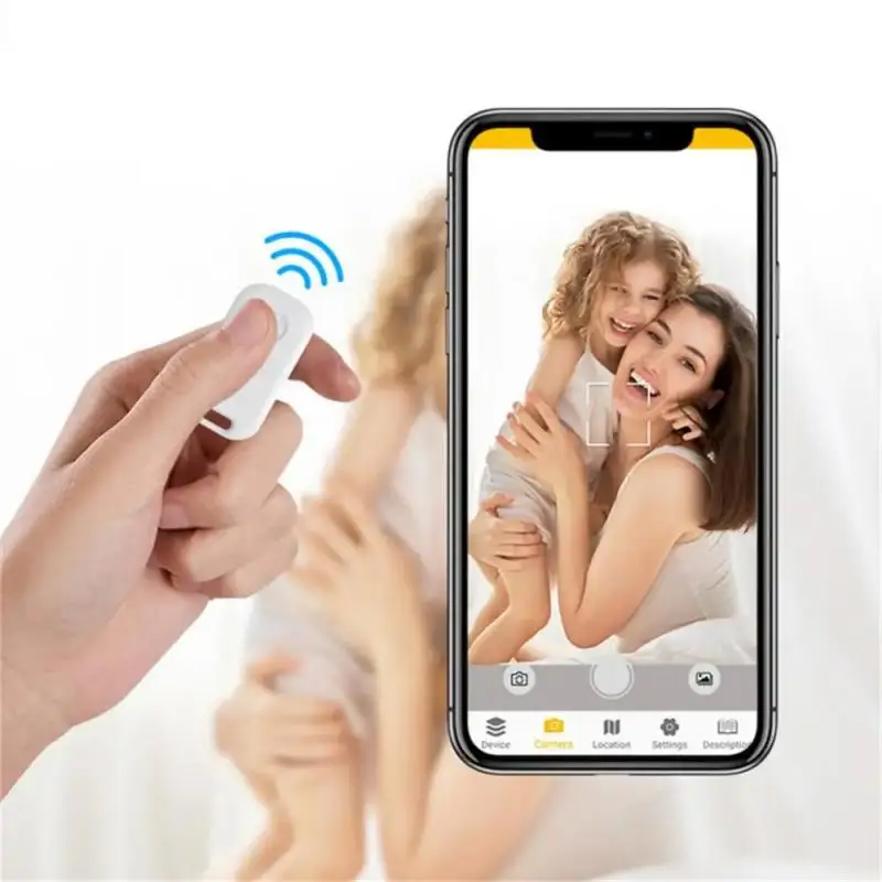 CCORUI Tuya Bluetooth-compatible Smart Location Tracker Anti Lost GPS Tracker Keychain Alarm Smart Life Remote Control