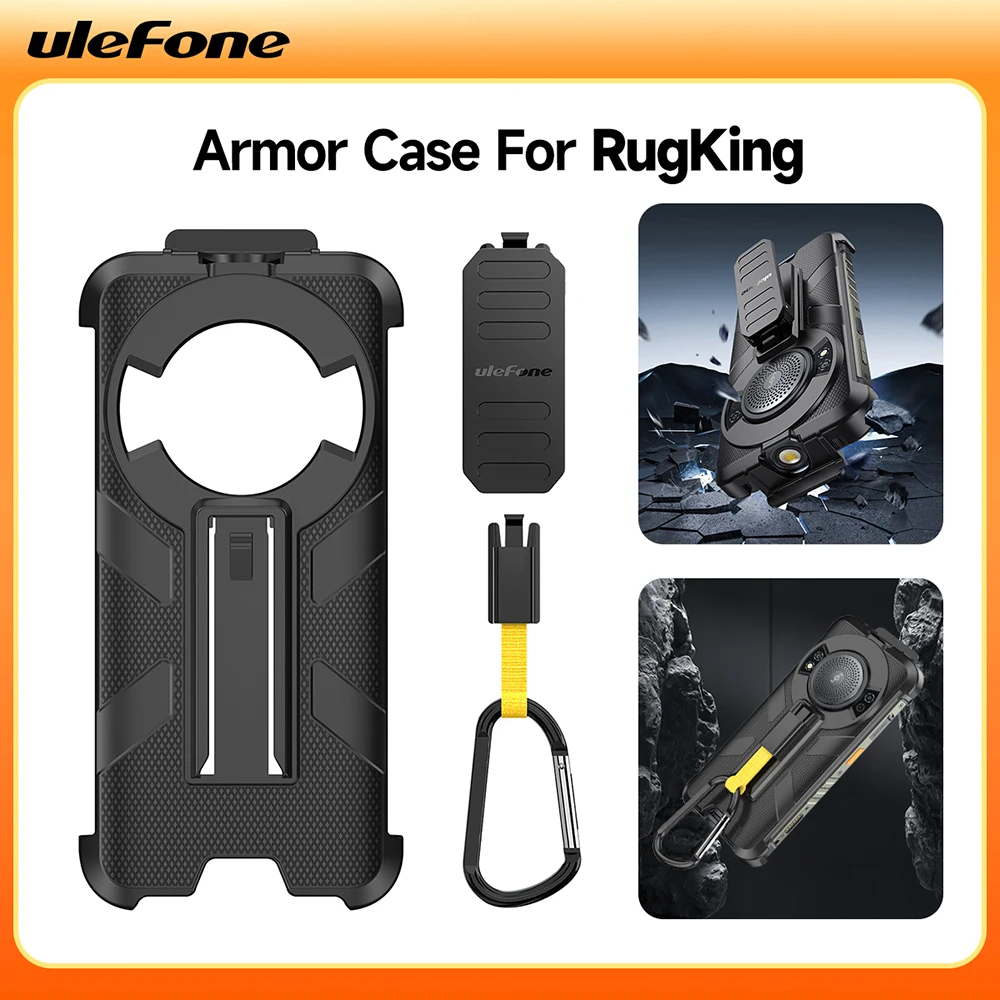 Ulefone Armor Case for RugKing - Shockproof, Precise Cutouts, Multifunctional Heavy Duty Protective Cover with Perfect Fit