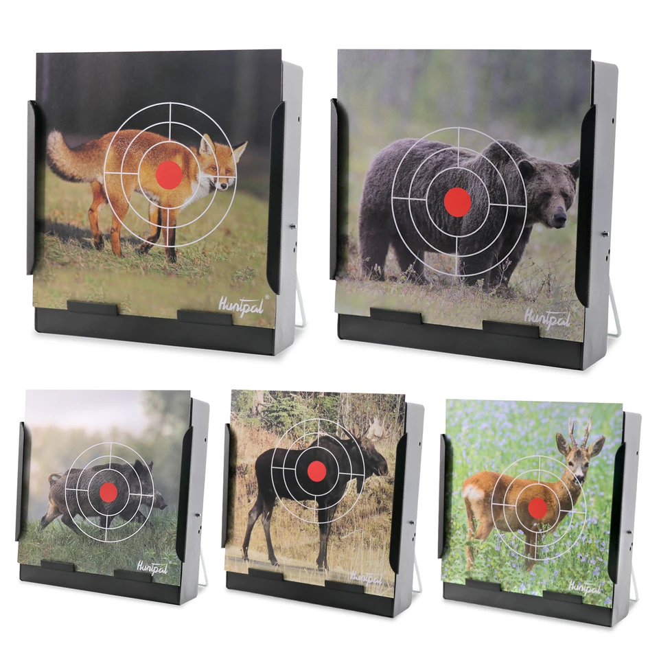 Tiro de animais alvo papel 50 pçs realista instantâneo animais selvagens  alvos com armadilha de pelota bb para prática de jogo de caça - AliExpress, image size:960x960
