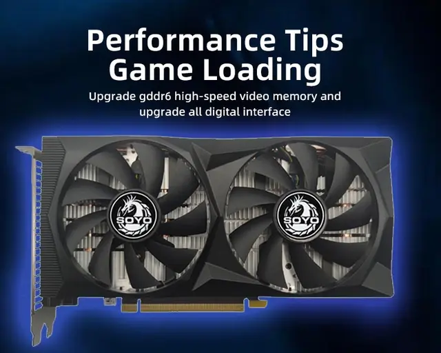 SOYO RTX 2060 Super Graphics Card 8GB 256Bit GDDR6 Gaming