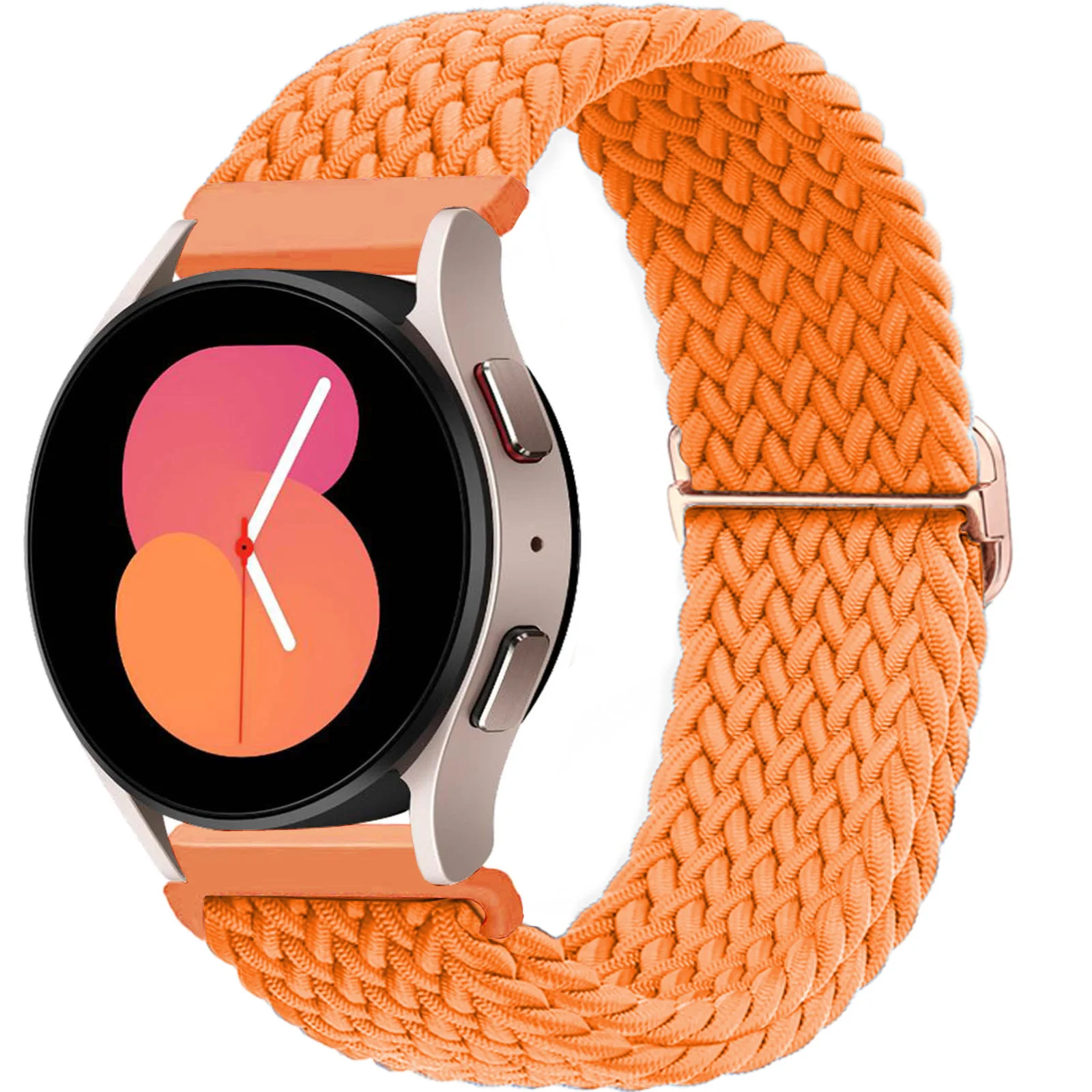 Elastic Braided Solo Watch Bracelet - 20mm Band