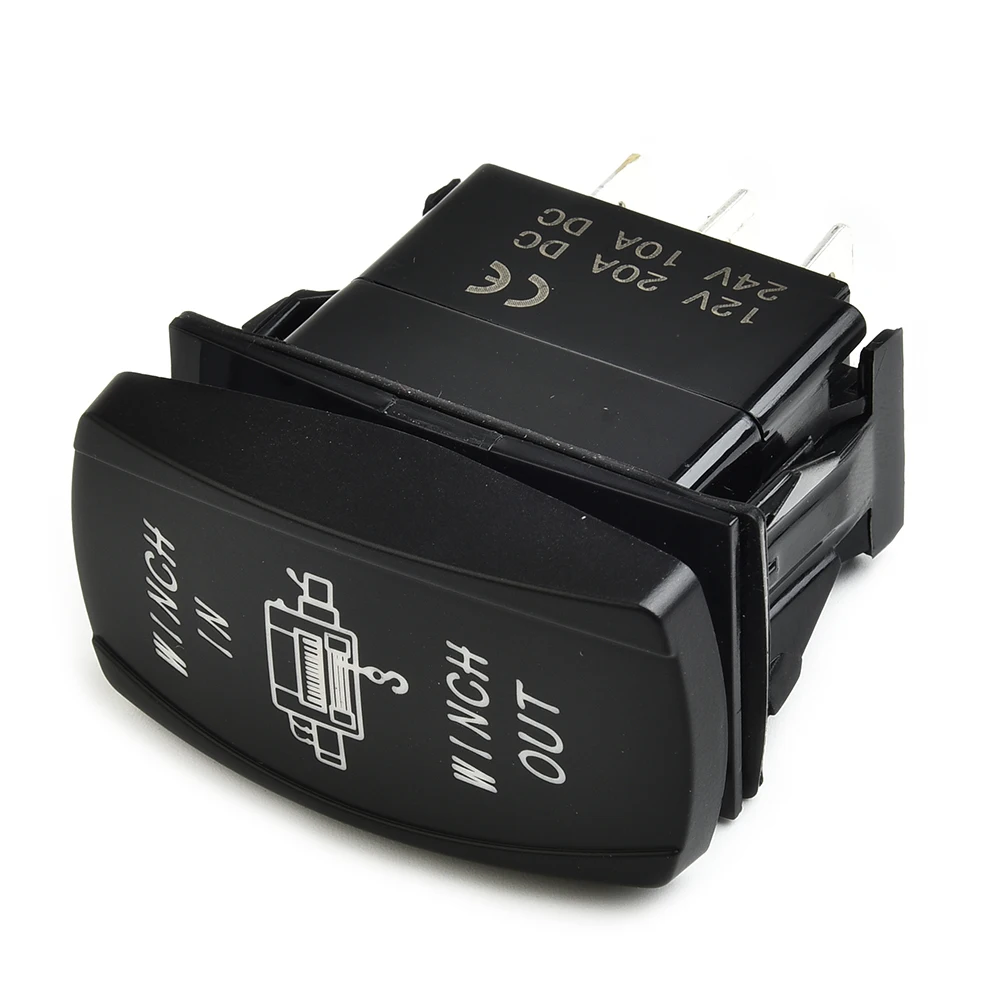 WinchSwitchWinchInWinchOutMomentaryONOffON7PinWinchRocker