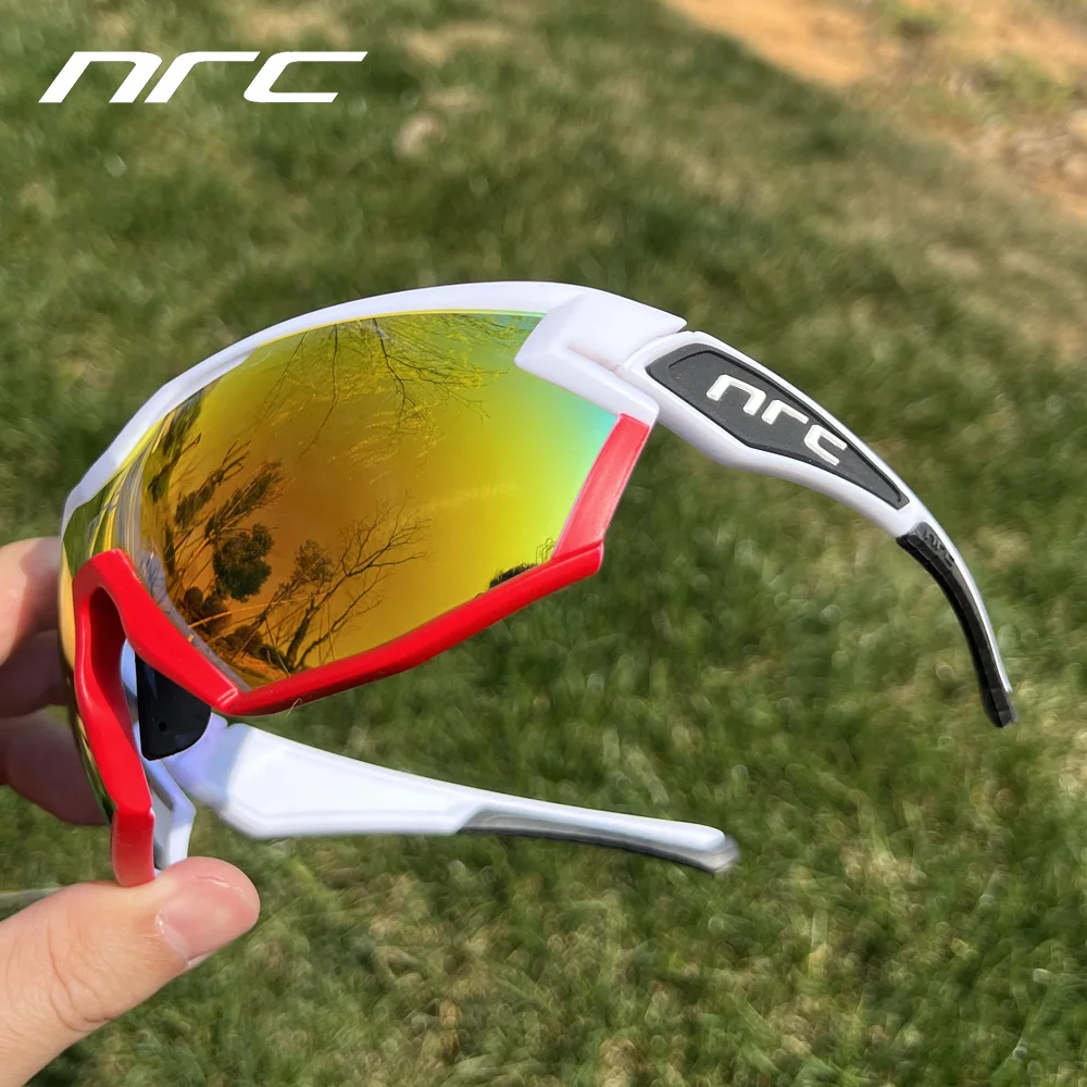

New Arrived Brand NRC X2 Cycling Glasses Mirrored man Mountain Bike Bicycle Sport Cycling Sunglasses MTB Cycling Eyewear woman