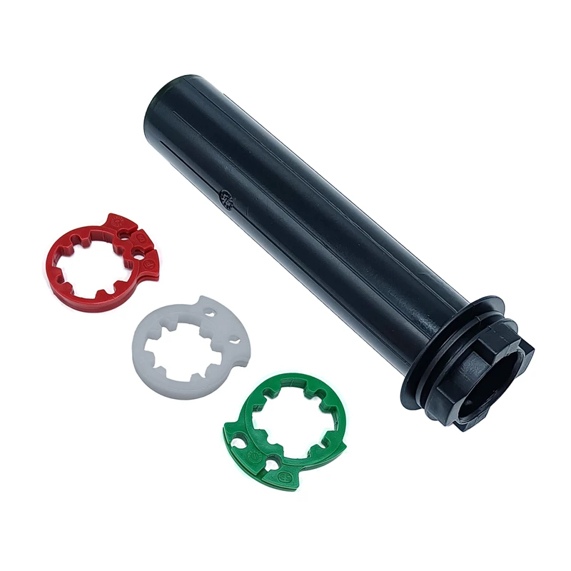 Poignées D'Accélérateur CNC 22 Mm Bleu – Universelles Moto, Scooter, Dirt Bike – Confort & Style