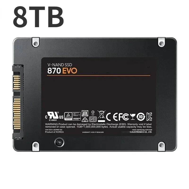  ָ Ʈ ũ, 2.5 ġ Ʈ ũž PC PS5  ӿ, 2024 ֽ 100%,  귣, 870EVO SATA3, 8TB, 4TB, 2TB, 1TB