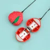 Nail Clippers Fruits Strawberries Nail Clippers Folding Nail Clippers High End Nail Clippers Portable Manicure Tools Key Fob 4