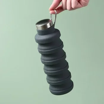 Collapsible Silicone Water Bottle 2