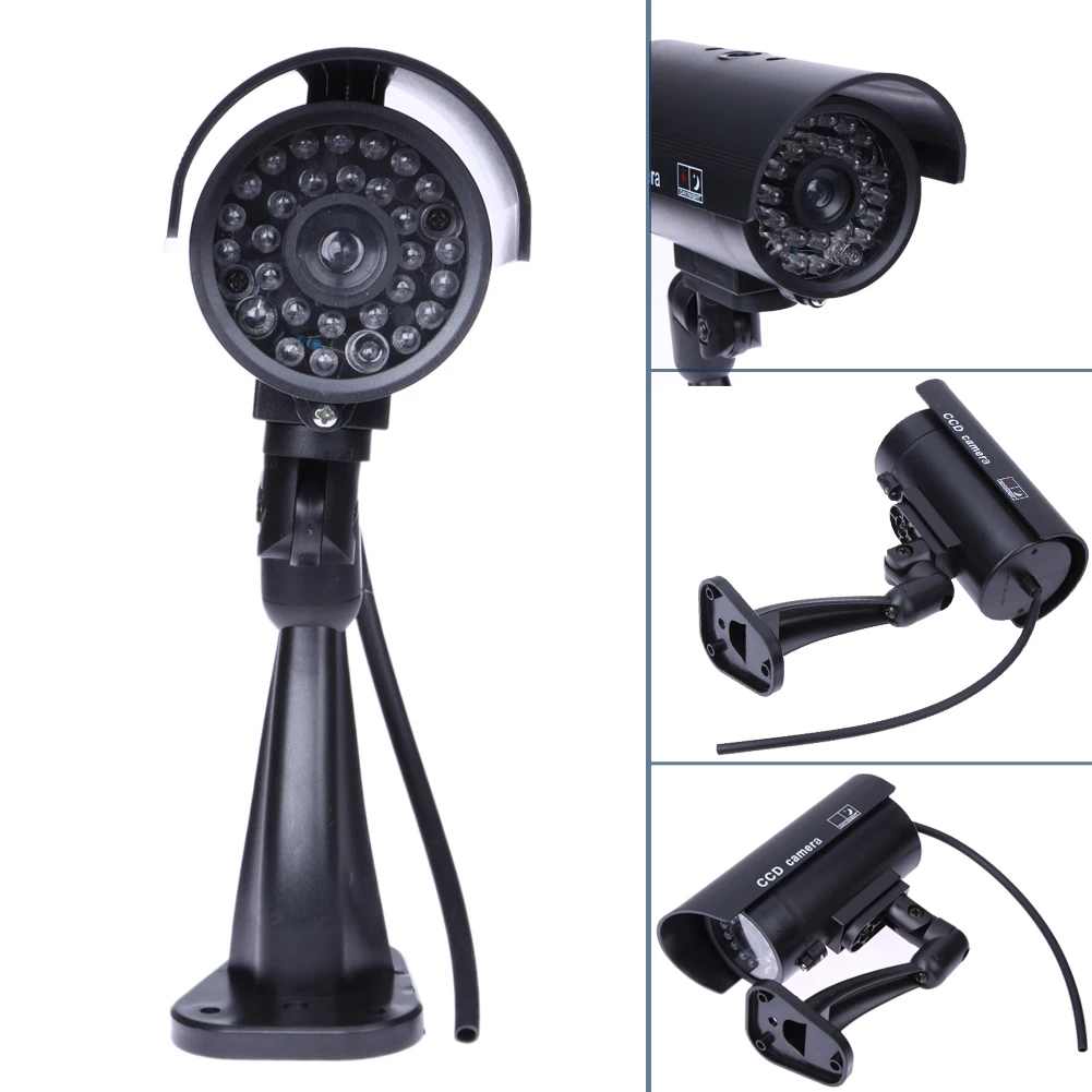 Fake Surveillance Security Camera Theft Robbery Prevention CCTV Surveillance Simulation Dummy Camera for Outdoor Indoor