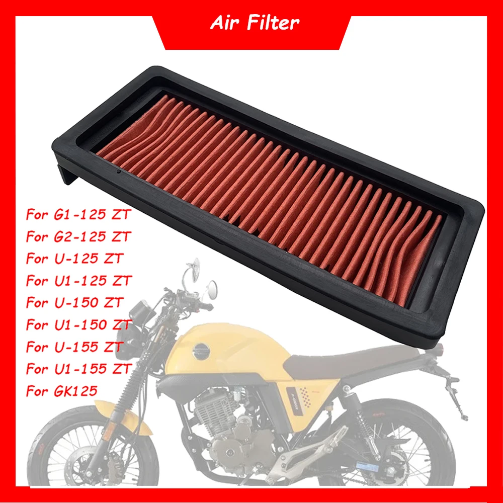 Motorcycle Engine Air Filter Cleaner Intake Element Oil Filters air filter cleaner motocross air filter air filter motorcycle air filter For ZONTES G1-125 G2-125 U-125 U1-125 U-150 U1-150 U1-155 GK125