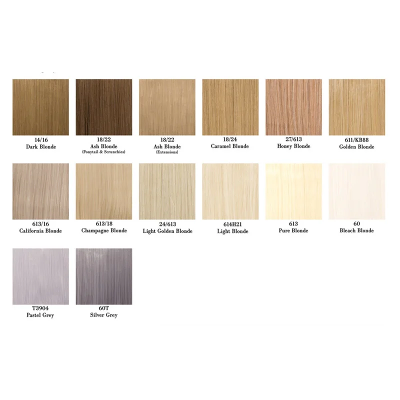 신제품  라이트 블론드의 Kaia 풀 헤드 가발