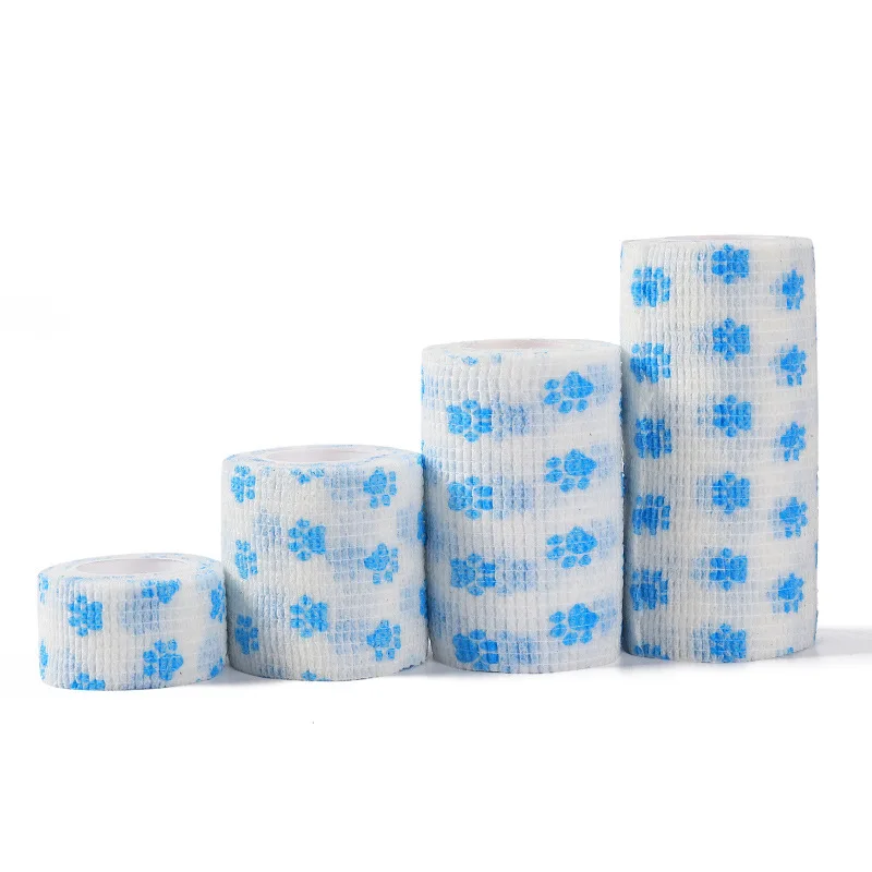 Manufacturer self-adhesive finger bandage 2.5cm*2m elastic bandage student writing protective gear finger guard whole...