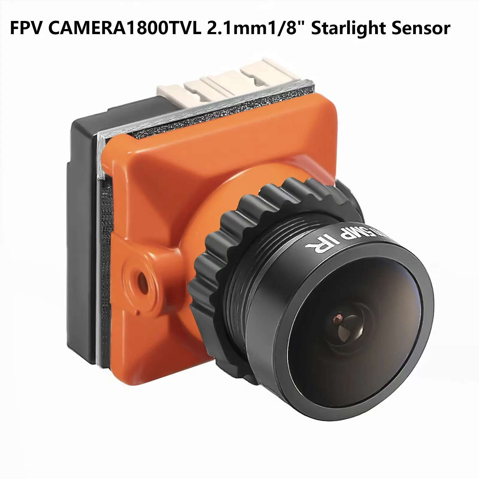 Image en vol de la caméra FPV 1800TVL 5MP Starlight avec OSD Interne, affichant un retour vidéo clair avec superposition OSD.