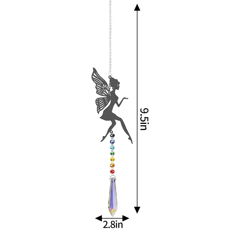 Sun Catcher Sun Catchers Window Ornament Hanging Crystal Wind Chimes Sun Catcher for Room Garden Decor