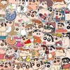 50/100Pcs Cartoon Anime Crayon Shin chan Stickers For Car Laptop Phone Stationery Decor Decals Waterproof Sticker Kids Toys 1