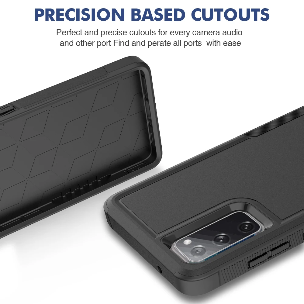 Premium Shockproof Hybrid Armor Phone Case with Dual Layer Protection
