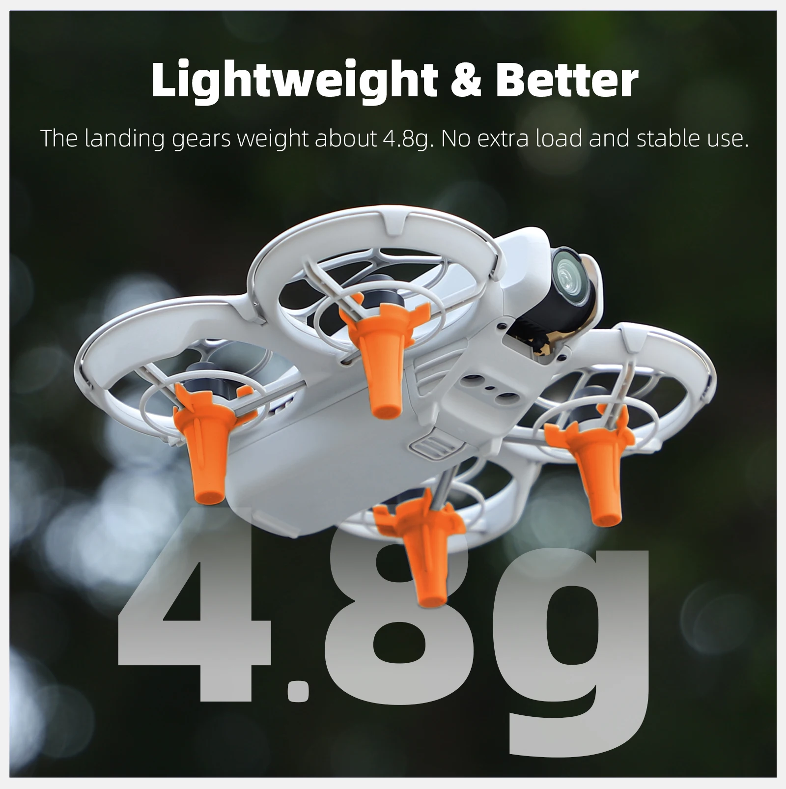 Description Picture 5 of itemFor DJI NEO Landing Gear Heightened Enhancement Tripod Support Leg Protector for DJI Neo Legs Extender Sunnylife Accessories