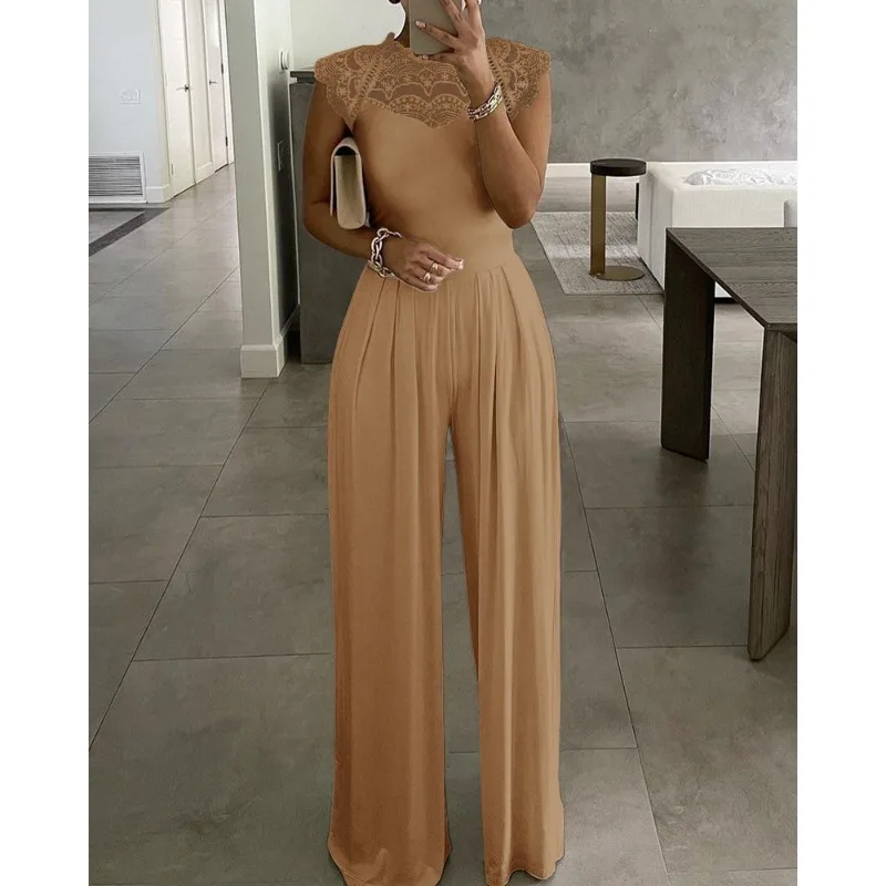 Рисунок 3 - Женский модный кружевной комбинезон с коротким рукавом