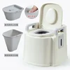Camping Toilet  Elderly High LoadBearing Movable Commode Chair for Pregnant Women Designed for Comfort Adjustable Bathroom Seat 5