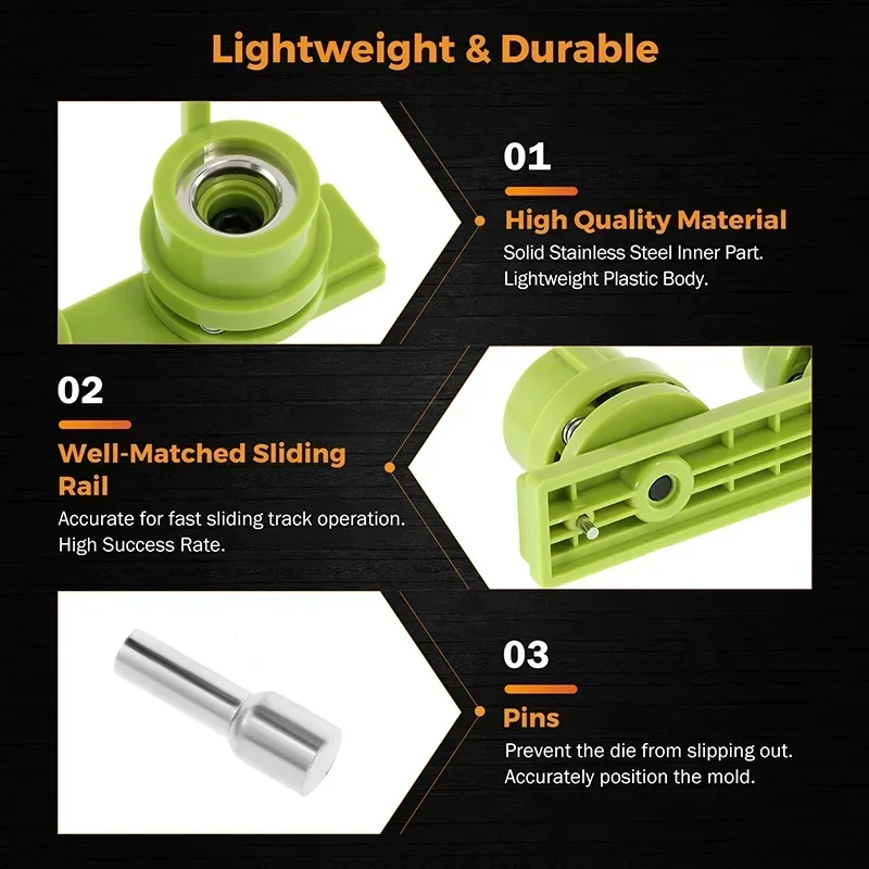 Button Badge Maker Mould 25/32/37/44/58/ Round Badge Punching Mould With 100pcs Button Parts 100pcs Blank Paper DIY Tools