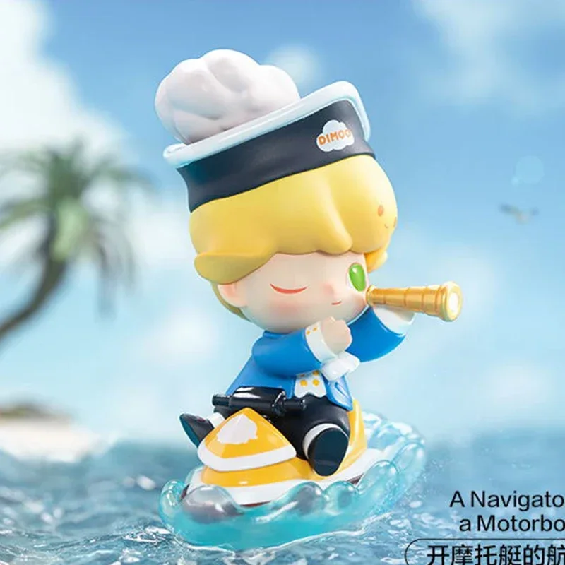 POP MART Dimoo Time Roaming Series Blind Box Toys surprise box for Dolls Mystery kawaii Action Figure Model Toys Gift
