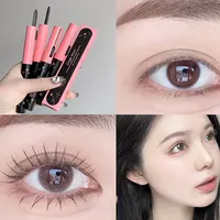 Double-ended Charming Long Mascara Gegebear Natural Curling Long-lasting Waterproof and Sweat-proof Eyelash Primer 1