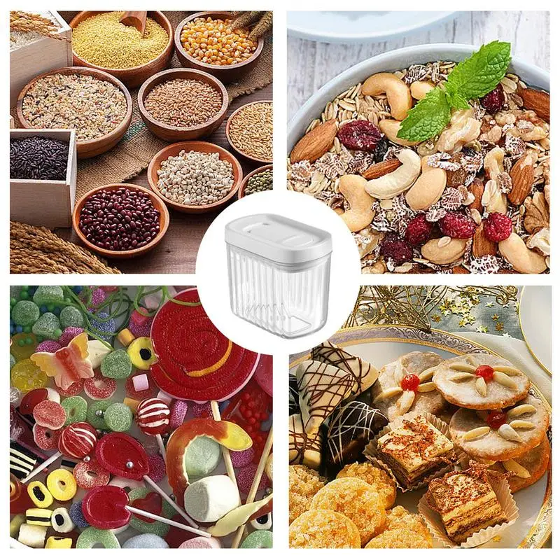 밀폐 식품 보관 상자, 재사용 가능한 밀폐 식품 용기, 편리한 식품 용기, 건조 과일 차 보관 용기