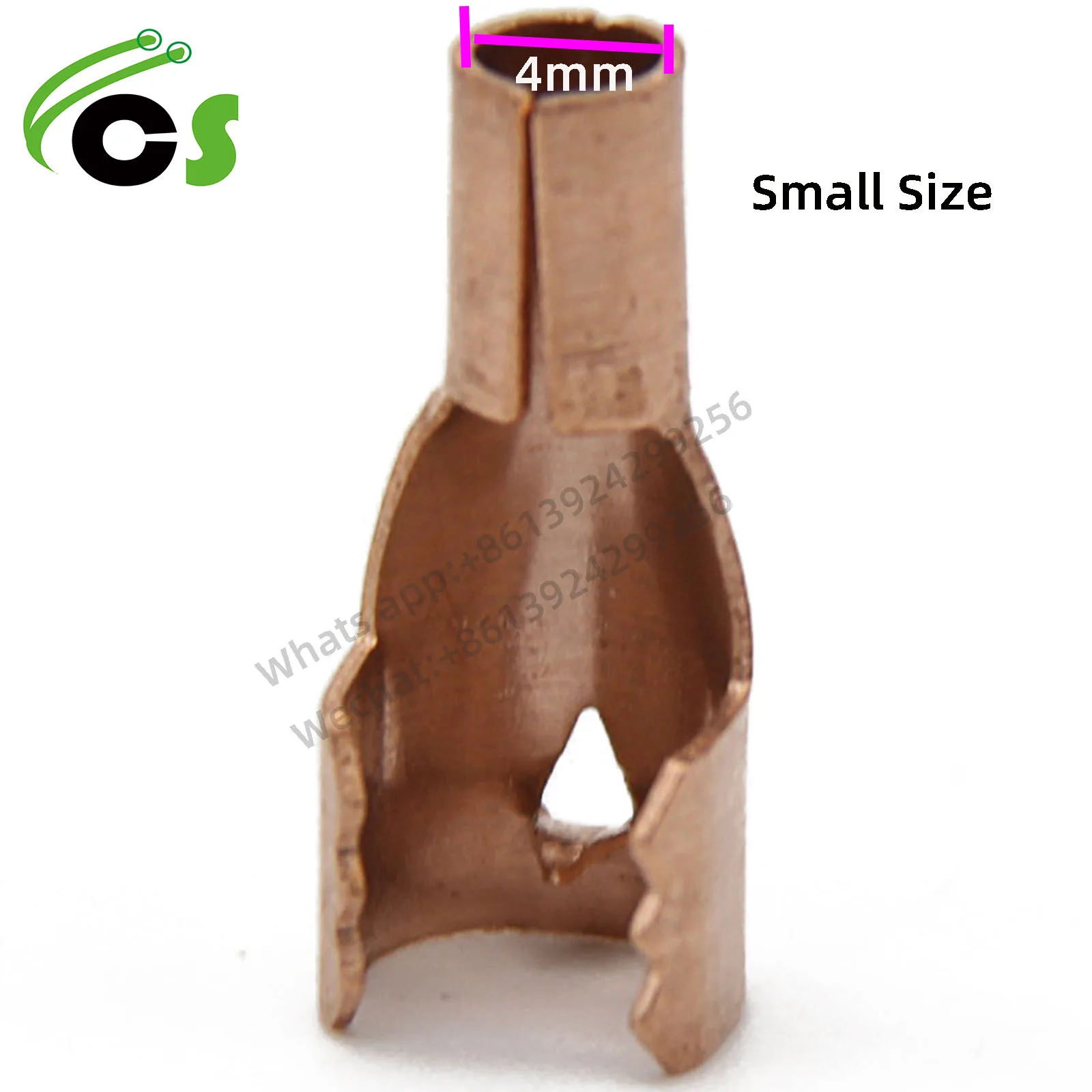 Connectors for Ignition Electrodes and Ignition Transformer Copper Connector 100PCS