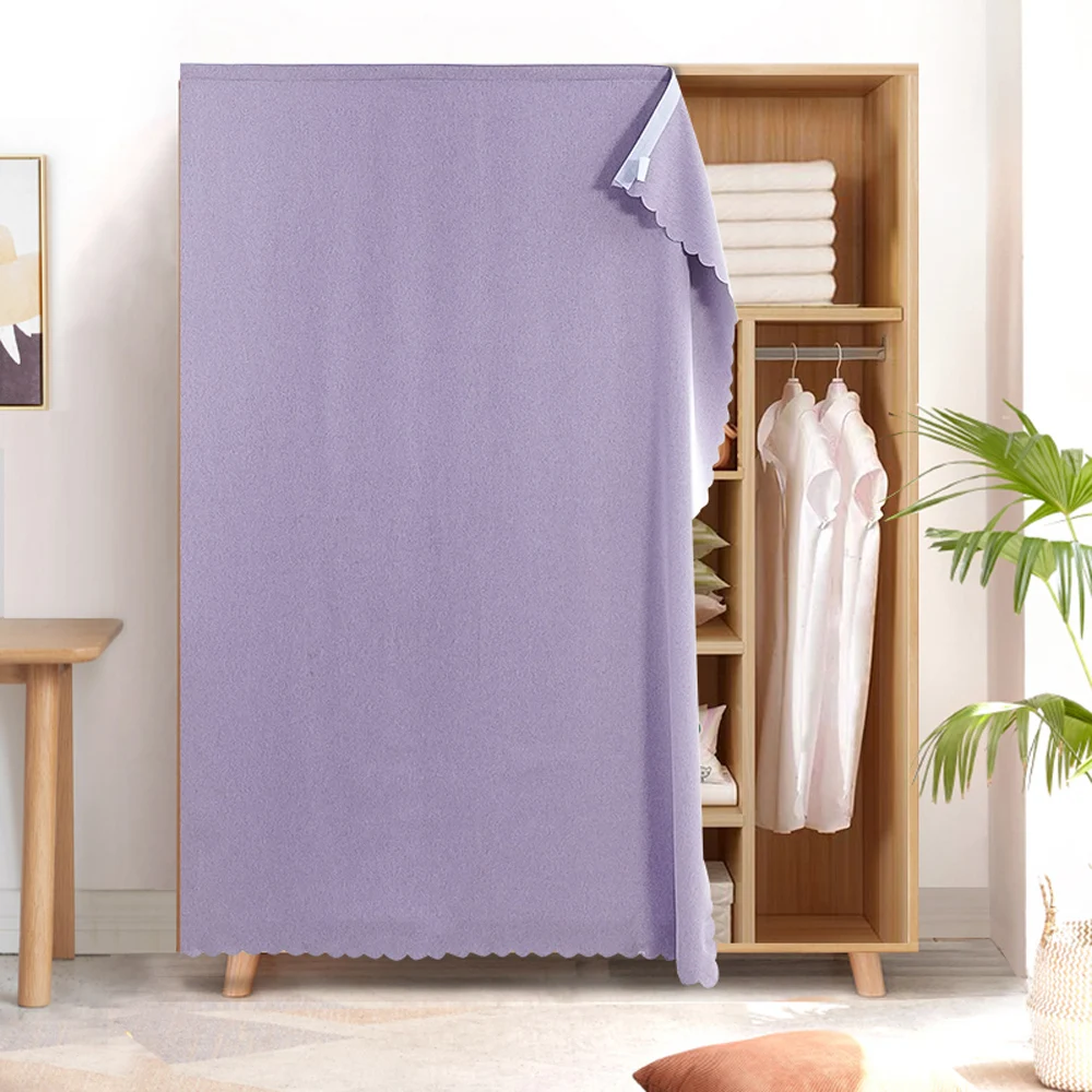 YanYangTian tenda per porta nastro magico senza perforazione divisorio per tende per uso domestico cucina camera da letto privacy cabinet shade cloth