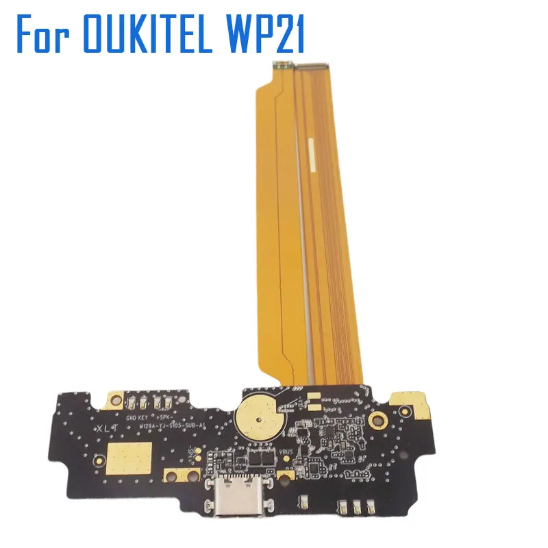 오리지널 OUKITEL WP21 USB 보드 충전 포트 보드(메인 FPC 및 Oukitel WP21 스마트폰용 고속 충전 FPC 액세서리 포함)