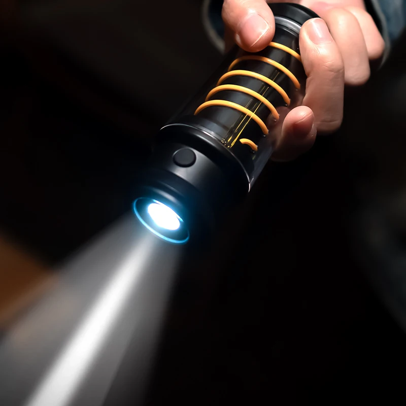NEW Portable Camping Light USB Rechargeable Powerful LED Flashlight Warm Lighting Waterproof Tent Camping Lantern