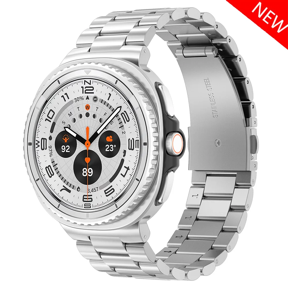 Stainless Steel Strap For Samsung Galaxy Watch 8 classic 46mm thumbnail 5