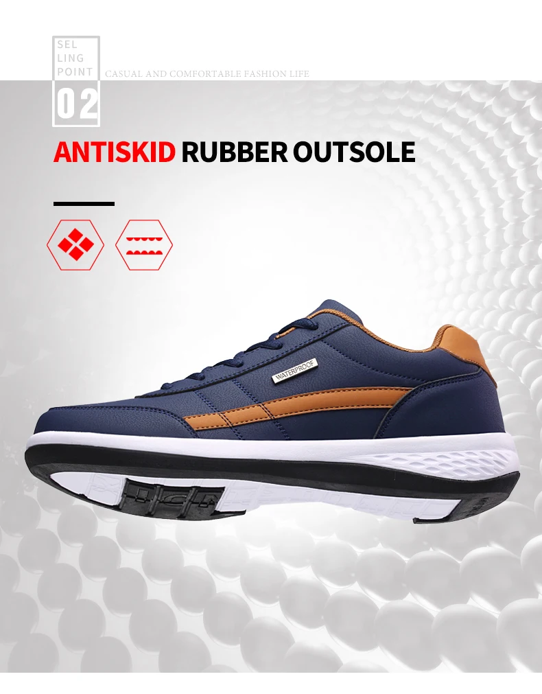 Description Picture 5 of itemMen Shoes Walking Sneakers Leisure Male Sports Shoes Non-Slip Footwear Tennis For Men
