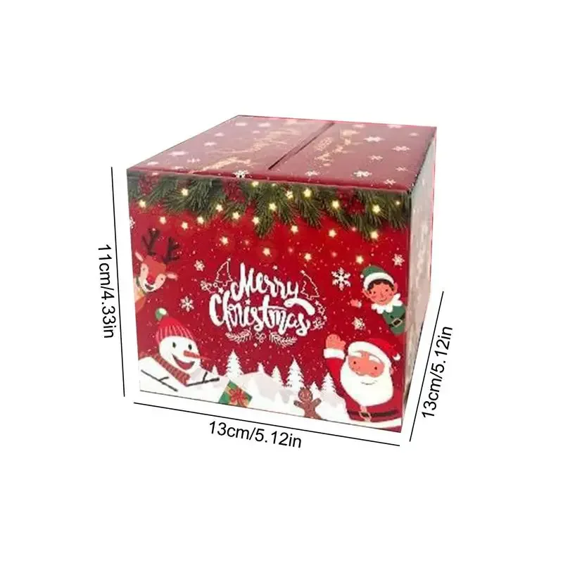 Christmas Money Holders For Cash Holiday Cash Box Holder Desk Decor Home Decor Pull Out Box Money Holder Merry Christmas Box