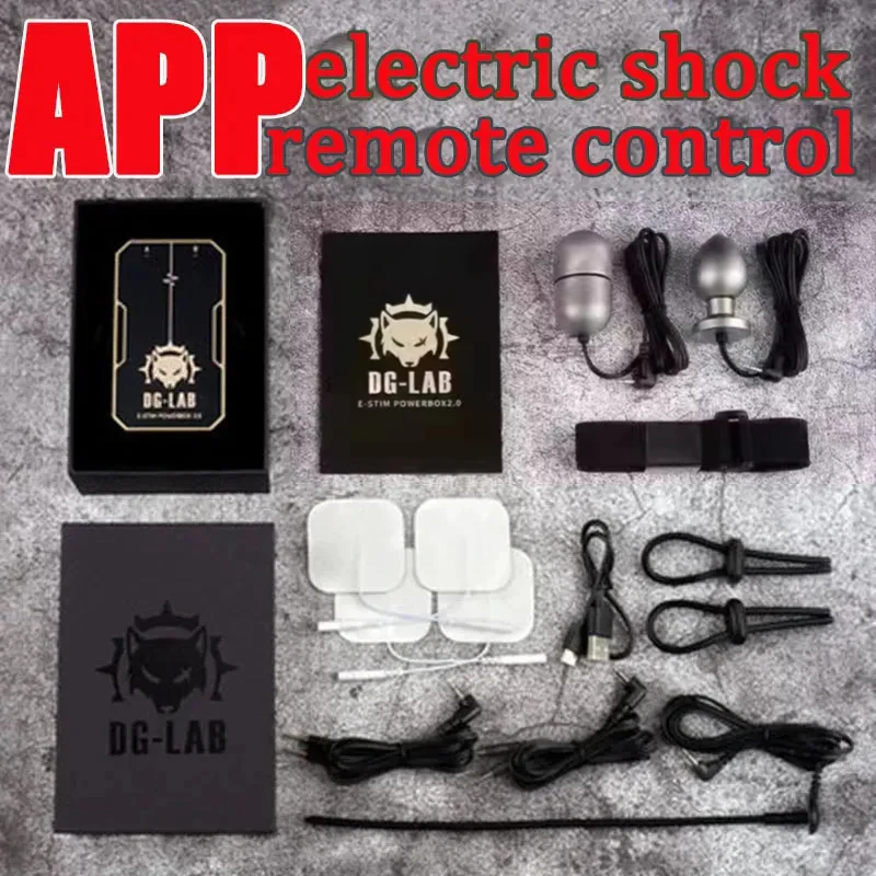 DG-LAB Electro Shock Medical Themed Device APP Remote Control Power Box SM Player Sex Electrical Stimulator Sex Toys For Couples electro sex toys electric sex toys