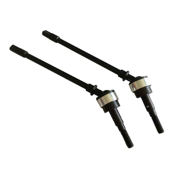 1Pair Stainless Steel Cvd Drive Shaft Front Axle Rc Parts for Axial Scx10 Crawler Rc Car 1