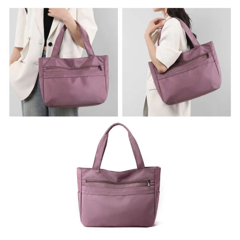 

Shoulder Bags for Women Girls Nylon Handbag Messenger Bag Reusable Shopping Bag