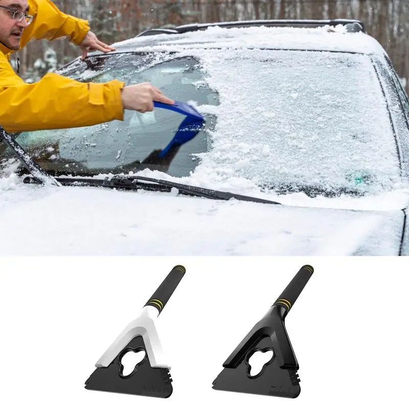 

Ice Scraper for Car Windshield Frost Snow Scraper Squeegee Portable and Compact Winter Driving Necessities for Minivans SUV