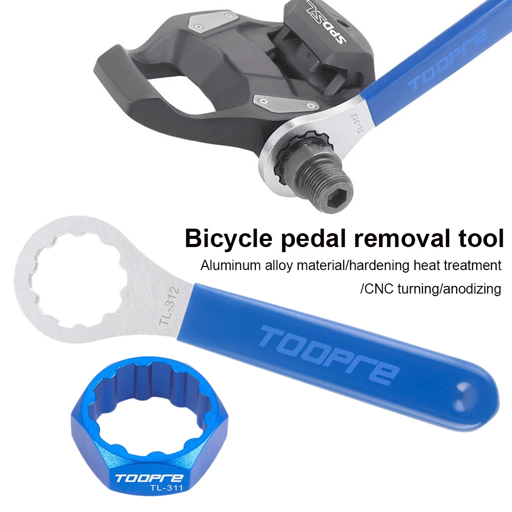 1pc Bicycle Pedal Disassembly Tool Lock Pedal Shaft Installation And