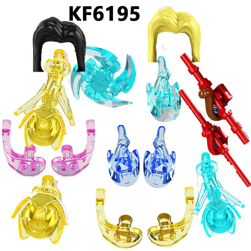 Kf6195 Hot New Anime Building Blocks Accessori Mattoni Regalo Di Natale Abs Plastic Action Figures Model Toys For Children