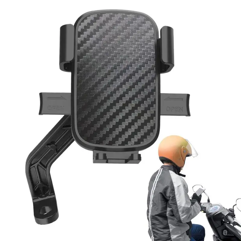 

360 Degree Multifunctional Rotatable Motorbike Mount Holder Mobile Phone Stand Shockproof Bracket Portable Handlebar Phone Mount