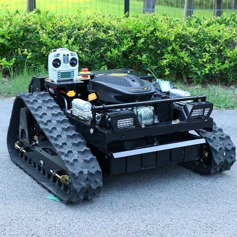 Customized New Design Remote Control Robot Lawn Mower Multi Purpose Rc Lawn Mower For Farmer 2