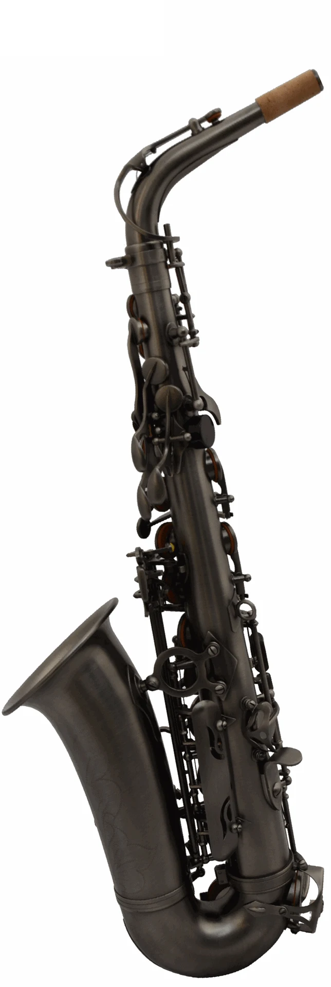 

Advanced Antique Silver Alto Eb Saxophone Professional Saxophone SAX